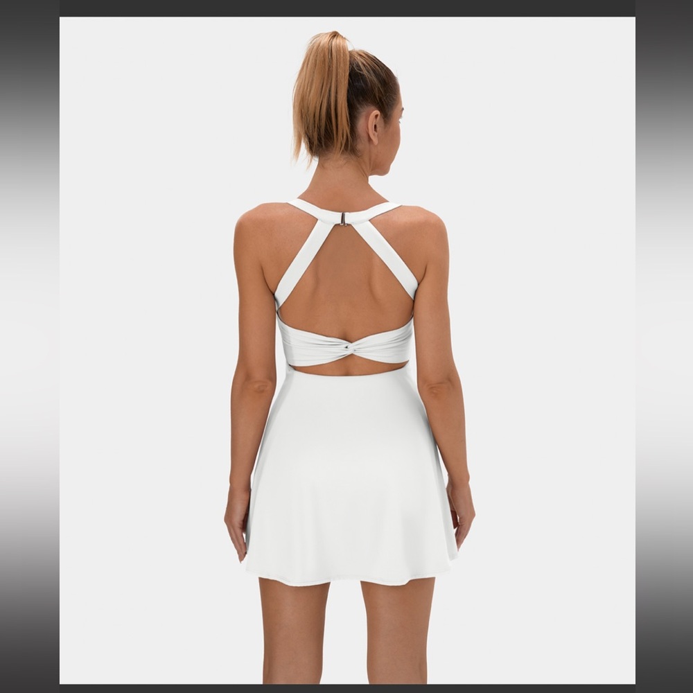 Backless Cut Out Twisted activewear dress